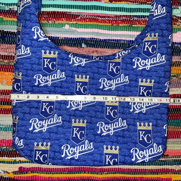 KC Royals Handcrafted Tote Bag Purse Reversible - Picture 9 of 9